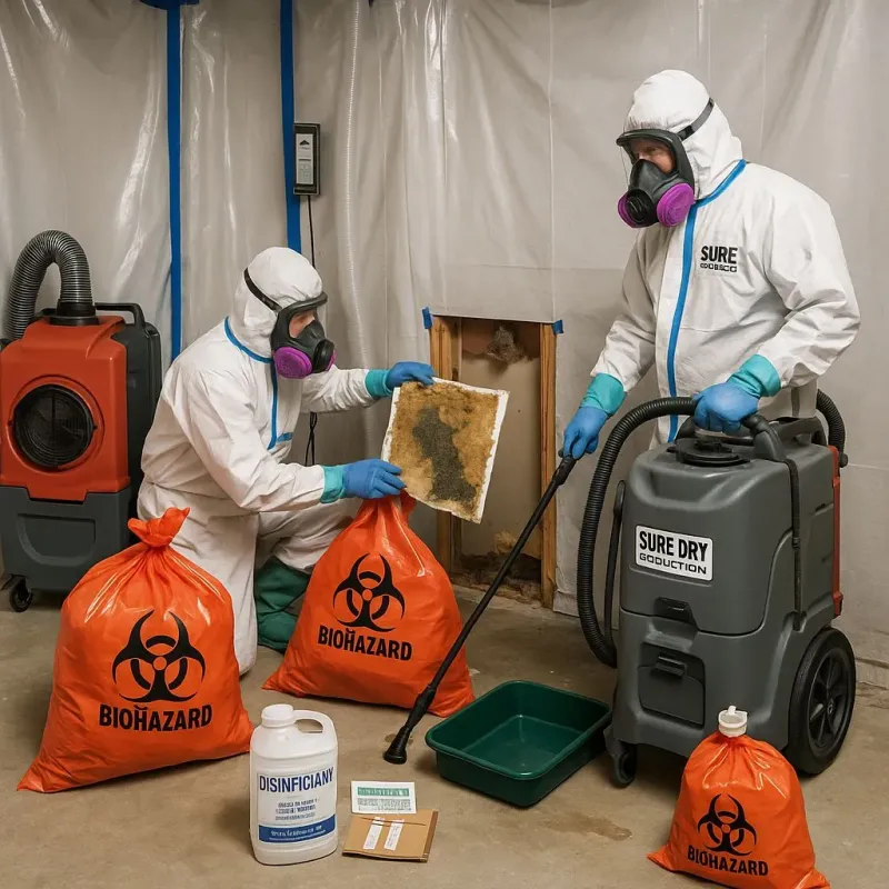Contaminated Water Handling Protocols process in Smithville, NJ