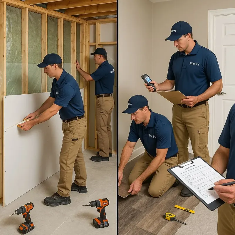 Repairs and Reconstruction process in Smithville, NJ